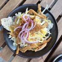 Mango salad   at Do Chay - Knight District in Vancouver
