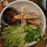 Spring rolls at Do Chay - Knight District in Vancouver