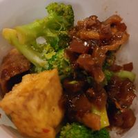 My food in the leftover box. Sweet and spicy filets. at Do Chay - Knight District in Vancouver