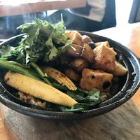 Black garlic eggplant  at Do Chay - Knight District in Vancouver