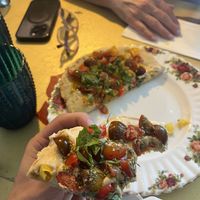 Hummus Naan  at The Modern Rose in Deerfield Beach