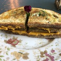 Boca egg sandwich   at The Modern Rose in Deerfield Beach