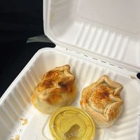 Spinach and kale pastries  at The Modern Rose in Deerfield Beach