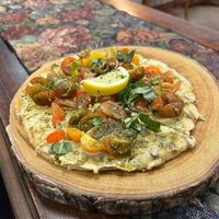 Hummus naan  at The Modern Rose in Deerfield Beach