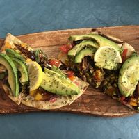 Pita Naan, process Diana version! 😋  at The Modern Rose in Deerfield Beach