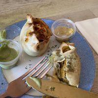 Veggie empanadas   at The Modern Rose in Deerfield Beach