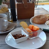 Best value breakfast in town! at Las Robles in Puerto Morelos