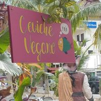 Sign at Las Robles in Puerto Morelos