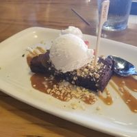 Vegan brownie goodness.  at Sociable Kitchen in Brantford