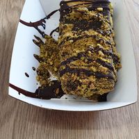 Fruit paleta with dark chocolate and pistachios at Morelia in Miami