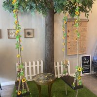 Adorable seating area  at Lady and the Mug in Coral Springs