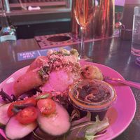 Rice bowl with tofu  at Luc Lac Vietnamese Kitchen in Portland