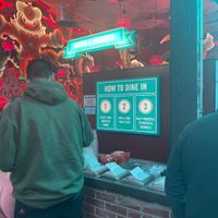 Area to get utensils  at Luc Lac Vietnamese Kitchen in Portland