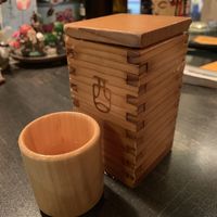 very special sake at Vowz Bar in Tokyo