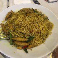 Chicken and noodles  at Wing Wah in Birmingham