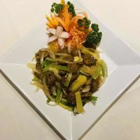 Mock Lamb with Ginger & Spring Onion at Wing Wah in Birmingham