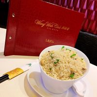 Eggless fried rice at Wing Wah in Birmingham