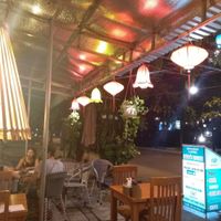 Outside at Khanh's Kitchen in Hoi An