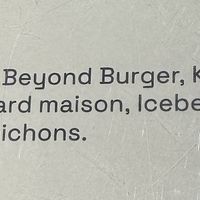 Menu   at The Huggy's Bar - Bruxelles 2 in Brussels