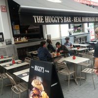 Outside seating area at The Huggy's Bar - Bruxelles 2 in Brussels