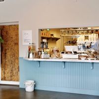 Order at the counter at Alma Organic in Burbank