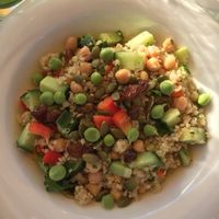 Quinoa salad- delicious! at Bistro Pointe Taylor in New Richmond