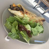 Vegan pita at Kritamo in Rhodes