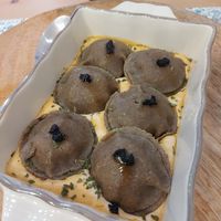 Ravioli at Makalu Veggie in Alicante