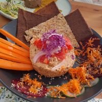 Starter / vegetable paté (1)  at Makalu Veggie in Alicante
