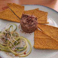 Starter / vegetable paté (2) at Makalu Veggie in Alicante