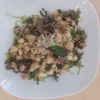 Quinoa and mushrooms at 3 4 4 in Alicante