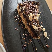 This cake was amaziiiing and without cocoa! at 3 4 4 in Alicante