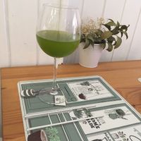 Green lemonade  at Makalu Veggie in Alicante