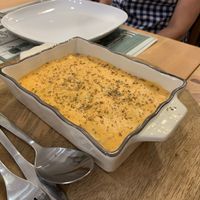 La lasaña, imposible de distinguir de una convencional, está cocinada en crudo a base de nueces.  at Makalu Veggie in Alicante