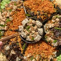 Small hosting tray (9 roll sets)   at Miso in Ramat Gan