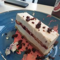 The best cheesecake I've ever eaten at Miso in Ramat Gan