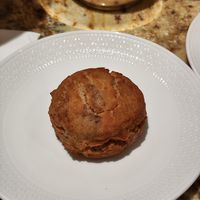 Slightly burnt vegan scone at Bettys in York