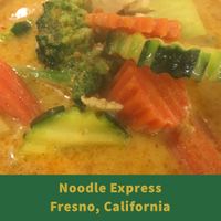 Yellow Curry at Noodle Express in Fresno