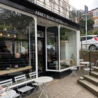 Great location and outdoor seating at front   at Abbey Road Coffee in Malvern