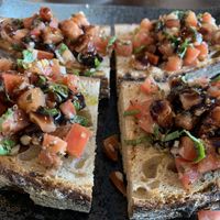 bruschetta at Mercato in Santa Rosa