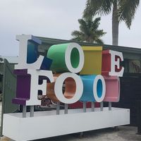 Entrance   at Yellow Green Farmers Market in Hollywood