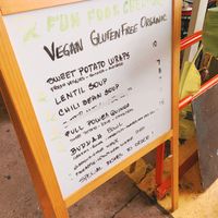 Vegan options at Yellow Green Farmers Market in Hollywood