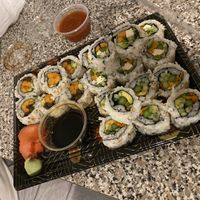 Sweet potato roll (no spicy mayo), tofu roll, veggie roll at Sushi-2-Go in Gainesville