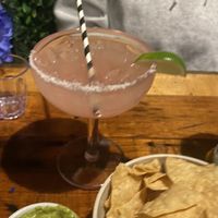 Pink guava margarita   at Sugar Taco in Los Angeles