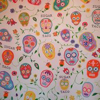 Decor at Sugar Taco in Los Angeles