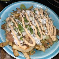 Loaded fries   at Sugar Taco in Los Angeles