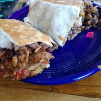 Burrito yum and good price at Sugar Taco in Los Angeles