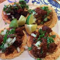 Al Pastor and Pollo Tacos at Sugar Taco in Los Angeles