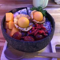 Berry smoothie bowl  at 29 Coffties in Chiang Mai