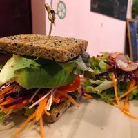 Pesto avocado sandwich at 29 Coffties in Chiang Mai